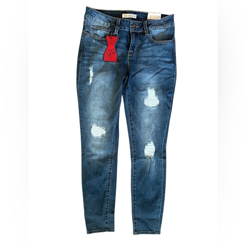New with tags Guess women's jeans Sienna Curvy Skinny size 29 blue denim